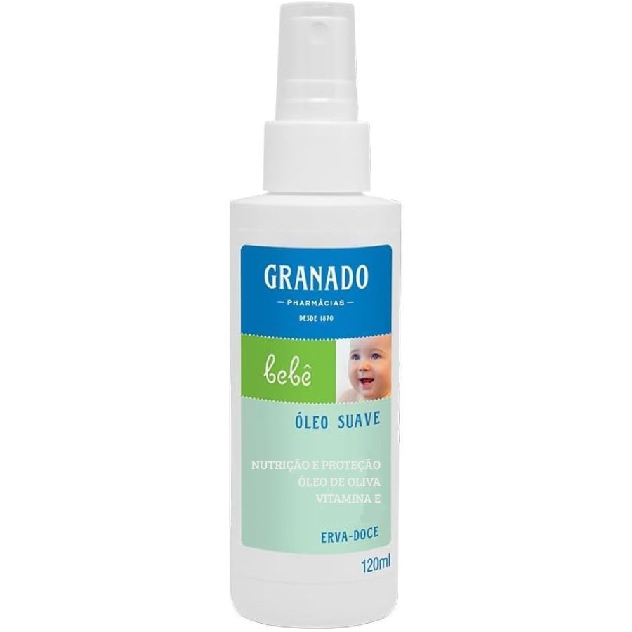 Óleo Suave Bebê Erva Doce 120ml - Granado