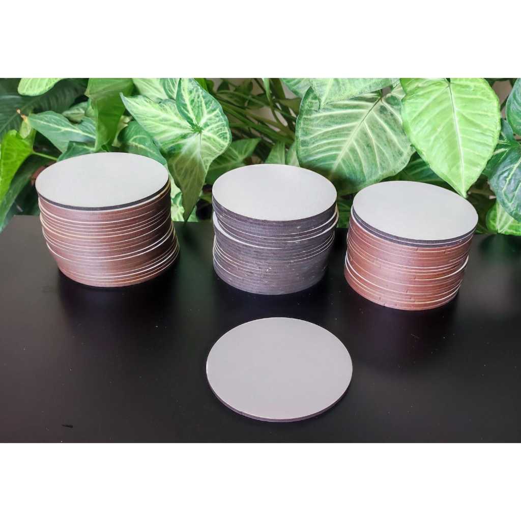 Base  de MDF Redondo Face Branco  - 8cm - 10cm -   Suporte/Aplique mdf em Oferta na Shopee