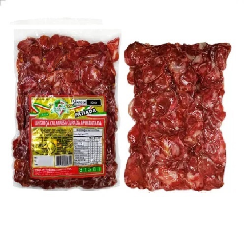 Linguiça Calabresa Fatiada Curada Com Pimenta DiCallani 250g em Oferta na Shopee