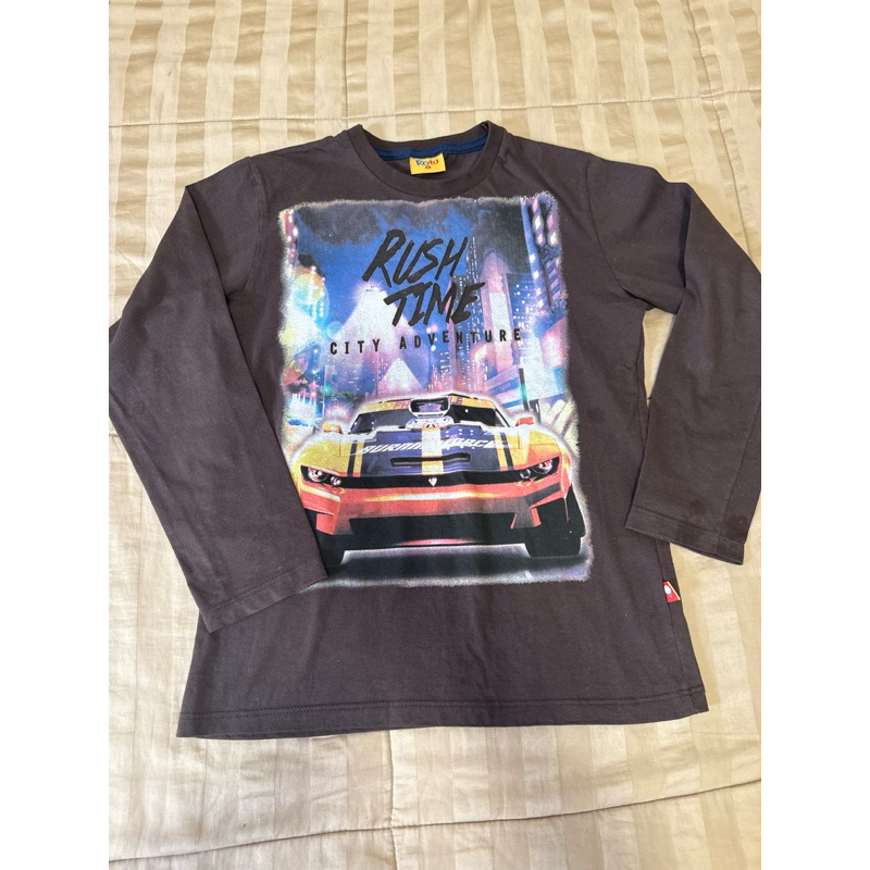 Camiseta manga longa carro