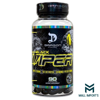 Black Viper Modelo Antigo Termogênico 90 Caps EUA Original - Dragon Pharma em Oferta na Shopee