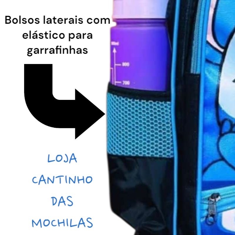 Mochila Escolar Infantil Grande Com Rodinha Roblox — imagem 2 de 2