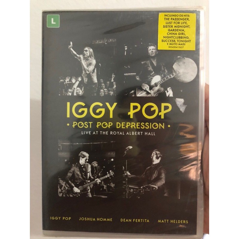 Dvd Iggy Pop - Pop Post Depression Lacrado