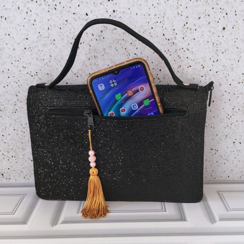 Capa Para Bíblia Número 11 Com Zíper Alça Estilo bolsa Bolso Externo Brilho Pingente enfeite Igreja