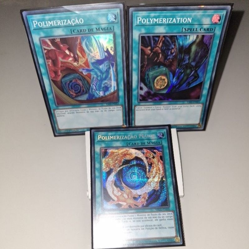 Polimerização, Artes Alternativas - Super Raras Foil - Yugioh / Yu-Gi-Oh
