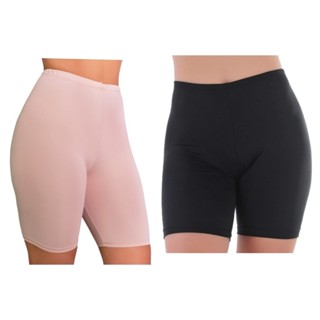 Kit 2 Shorts Cueca Feminina Térmica debaixo vestido saia Segunda Pele Anágua Microfibra em Oferta na Shopee