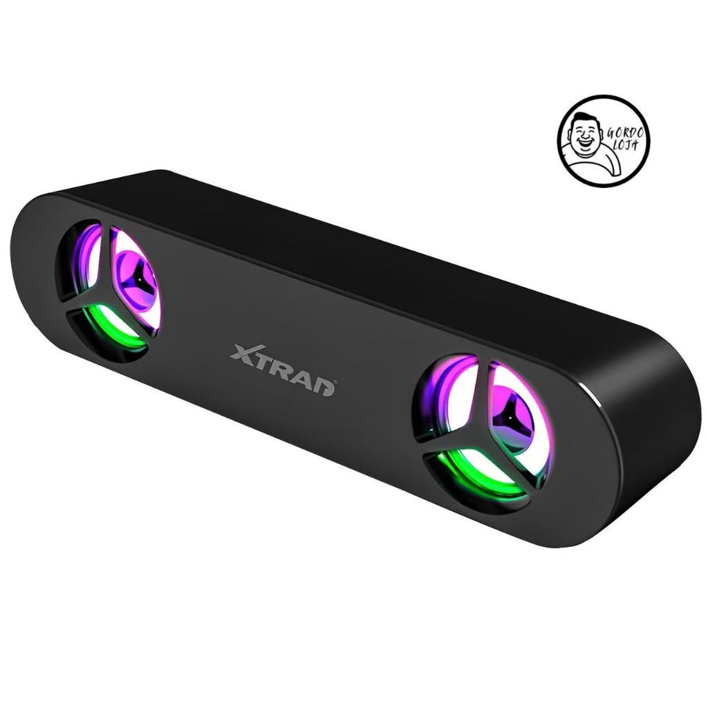 Mini Sound Bar com fio alto-falante potente Smart TV PC laptop USB/P2 XDG-228