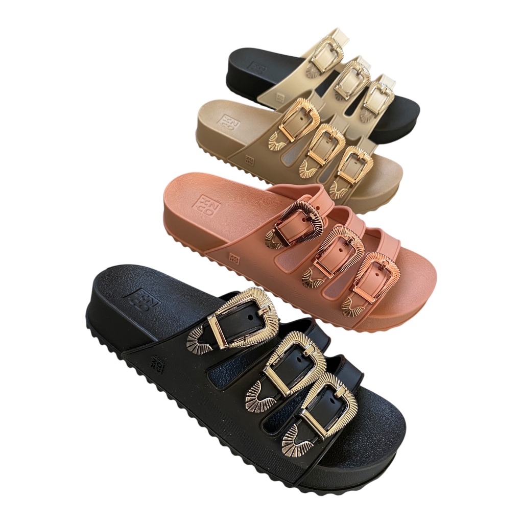 Chinelo Slide Feminino Zaxy Western 19116