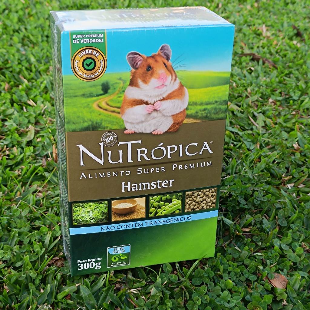 Ração Extrusada Hamster 300g  - NUTROPICA - SUPER PREMIUM