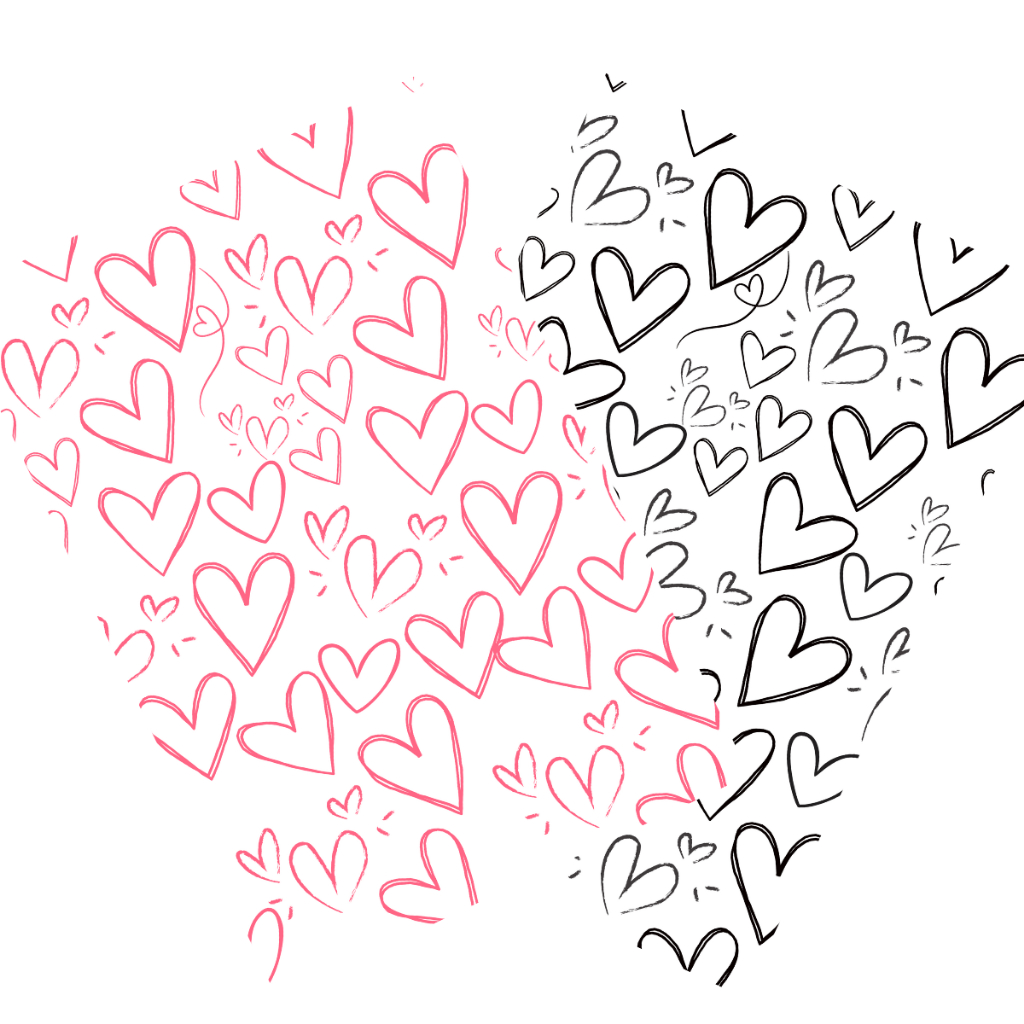 Papel de Seda Coração 50 e 100 Folhas – Diversos Tamanhos p/ Embalagem, Artesanato e Lembrancinhas