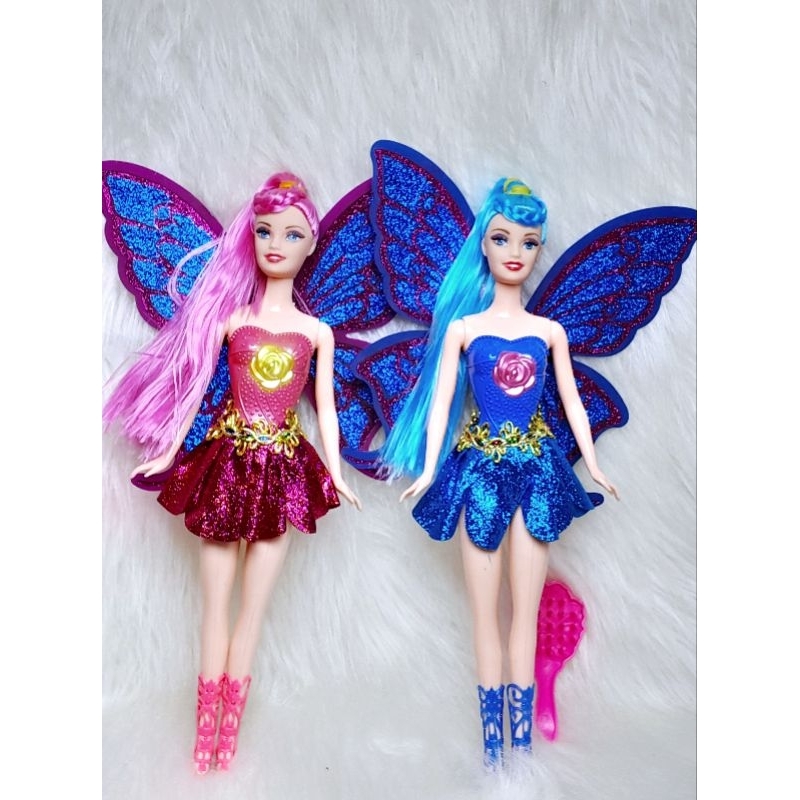 Boneca Fada com Luz, Som e Asas que Bate – Candy Fairy Colorida na Cartela
