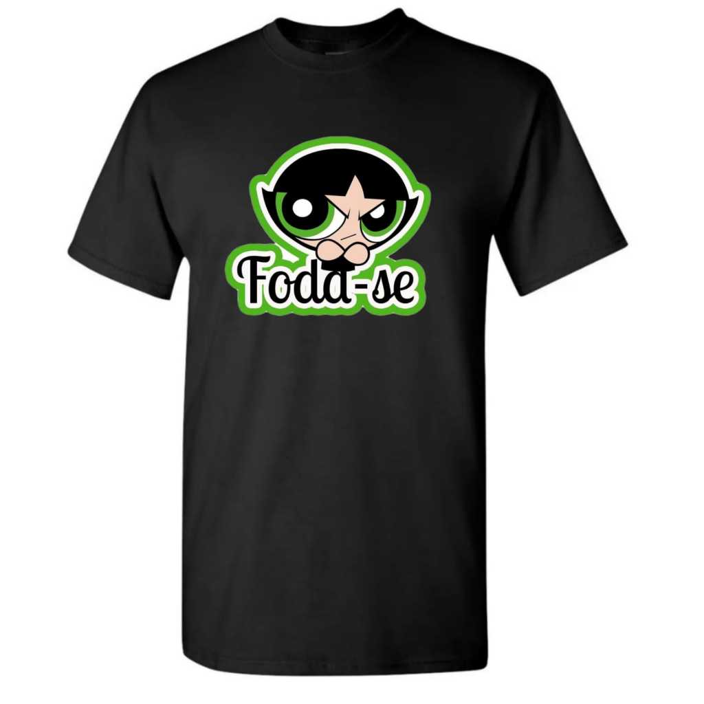 t-shirt Camisetas T-shirt Super Poderosas Docinho Lindinha Florzinha algodao