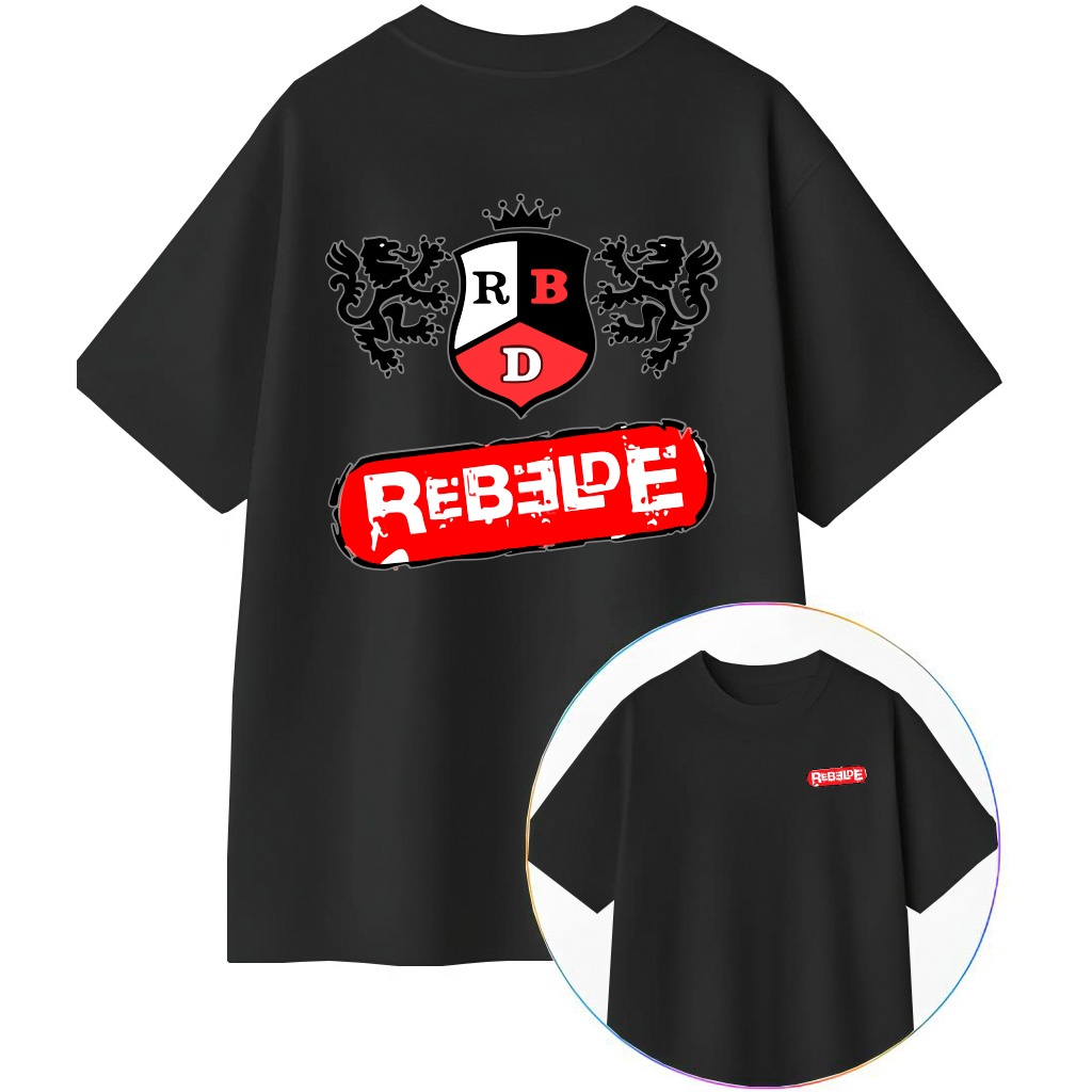 Camisetas Oversized unissex estampa rebelde símbolo streetwear camisa 100% algodão T-shirt Tecido Premium, com conforto