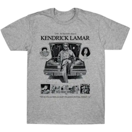 Camiseta GNX Kendrick Lamar Adulto/Infantil Lançamento Camiseta Em Algodao