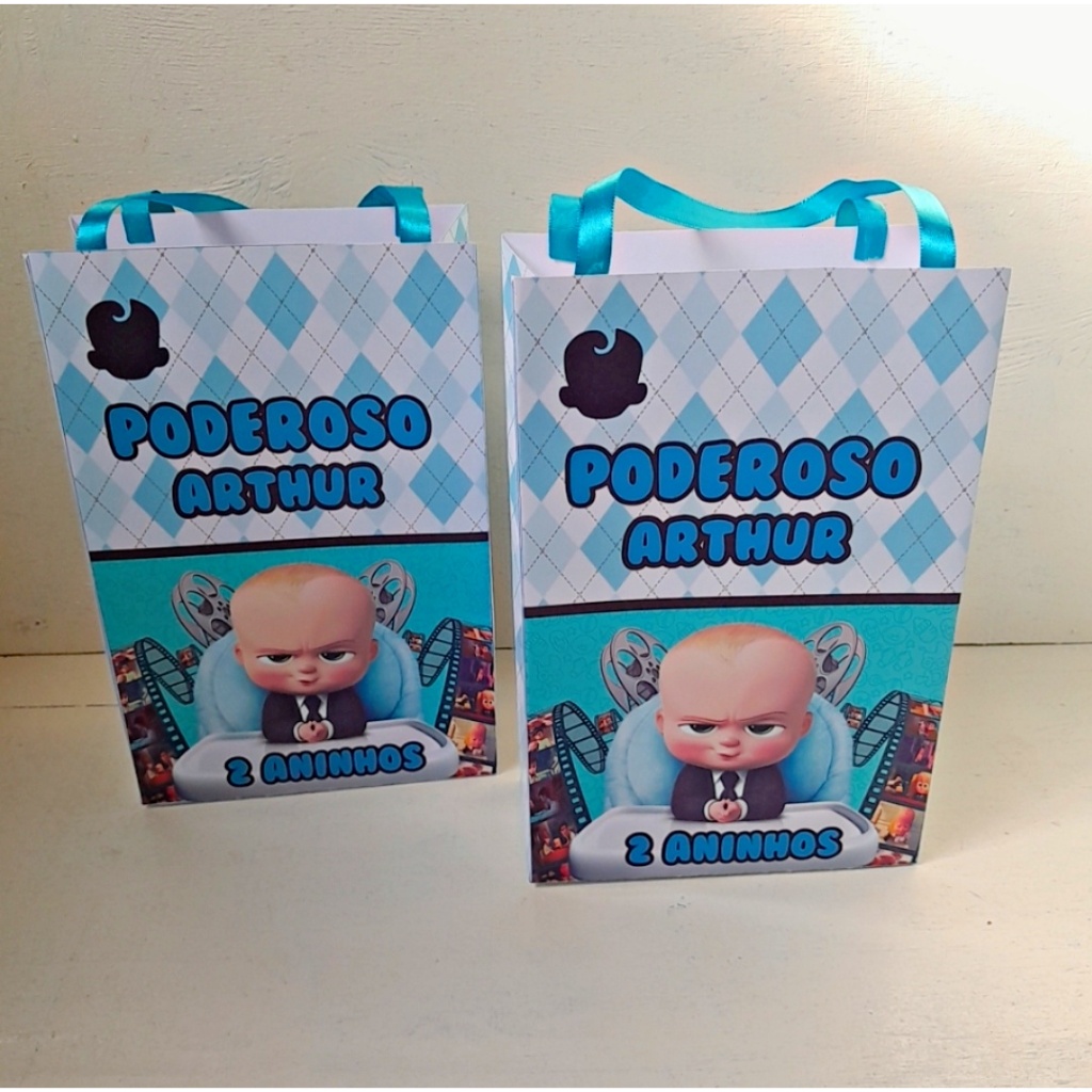 PEGUE E MONTE Sacolinha Surpresa Personalizada Poderoso Chefinho Sacola Surpresa Lembrancinha Festa Infantil
