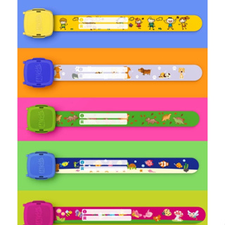 Pulseiras Identificação Infantil 3und Impermeável Estampadas a Prova D'água Reutilizável em Oferta na Shopee