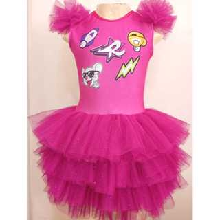 VESTIDO TUTU INFANTIL ELEMENTOS em Oferta na Shopee