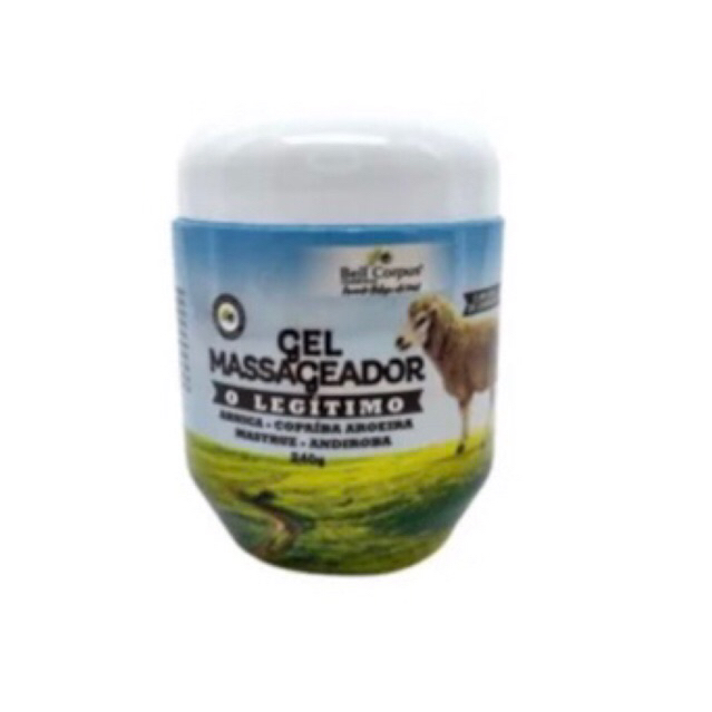 Gel Massageador Bell Corpus O Legítimo( 12x)