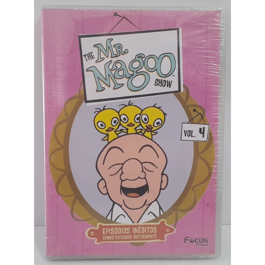 DVD Lacrado da Série The Mr. Magoo Show - Volume 4 - Focus Filmes - 2006
