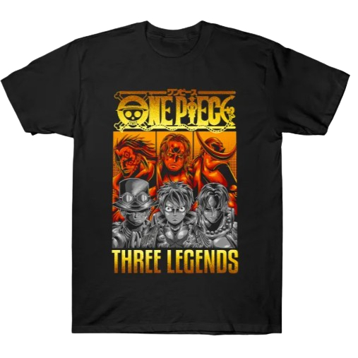 Camiseta OP de Três Lendas Adulto/Infantil Lançamento Camiseta Em Algodao