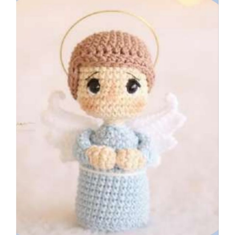 anjo amigurumi/mini anjo