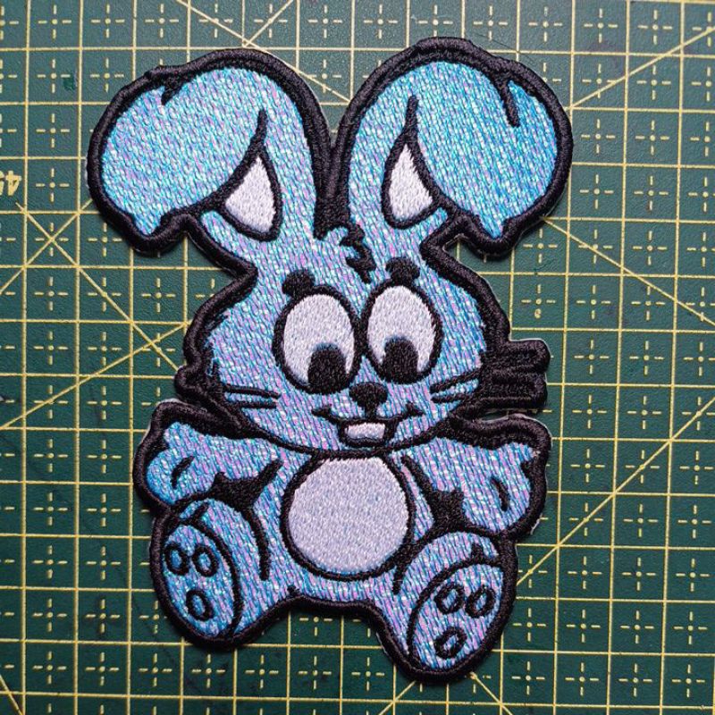 Patch bordado termocolante brilho Sansão Mônica