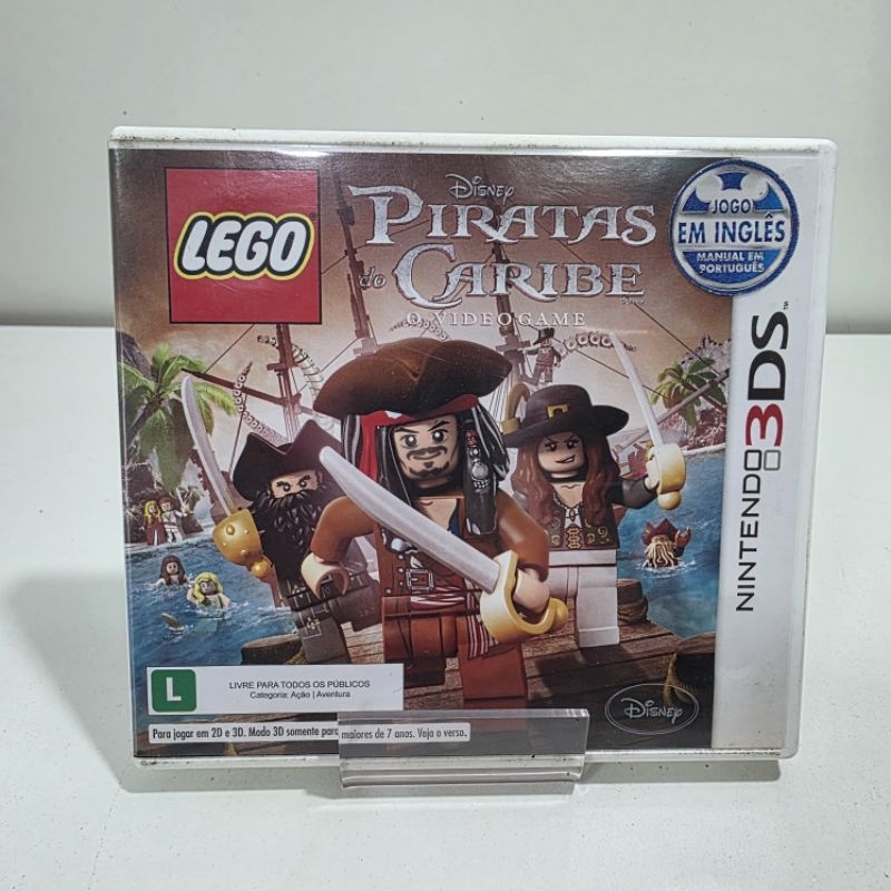 LEGO PIRATAS DO CARIBE NINTENDO 3DS