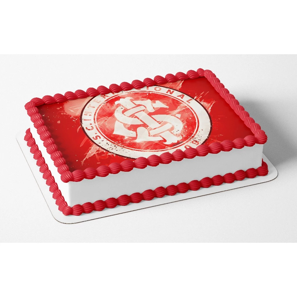 Papel arroz comestível para bolo festa tema Internacional em Oferta na Shopee