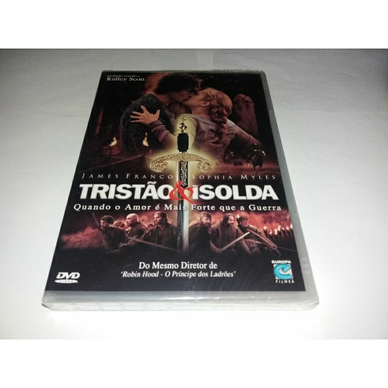 Dvd - Tristao & Isolda - 2006 - James Franco - Henry Cavill - Dublado - Lacrado