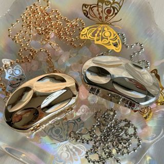 Porta-Batom Elegante – Bolsa Metalizada 2 em 1 para Festas e Eventos 76 em Oferta na Shopee