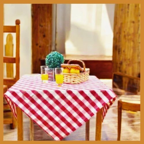 KIT  3 TOALHAS DE MESA XADREZ 1,40 X1,40 FESTA BAR PICNIC TECIDO FINO