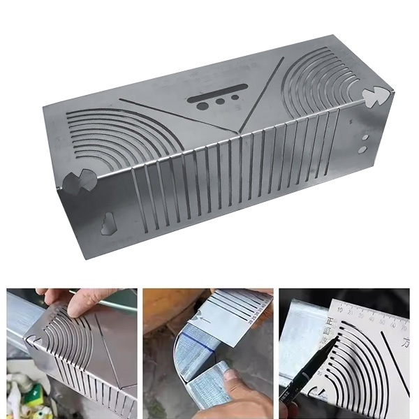 Ferramenta de Marcação de Ângulo e Arco Multiuso