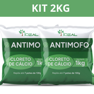 Desumidificador Anti Mofo 2kg Coreto de Cálcio em Bolinhas para Armário Closet Sapateira …