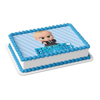 Papel arroz comestível para bolo festa tema O(a) Poderoso(a) Chefinho(a) em Oferta na Shopee