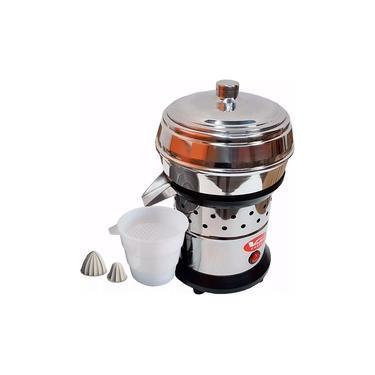 Espremedor Extrator Industrial Suco Laranja Limão Copo 1 Litro Profissional 500w Inox