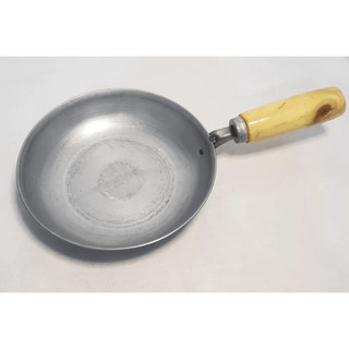 Frigideira Tapioqueira Frita Omelete Ovos Bife Crepe Indução Não Gruda Aço Carbono 20cm