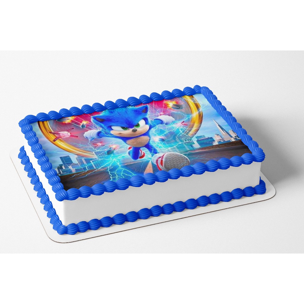 Bolo Tema Sonic: Onde Comprar | BuscaProdutos