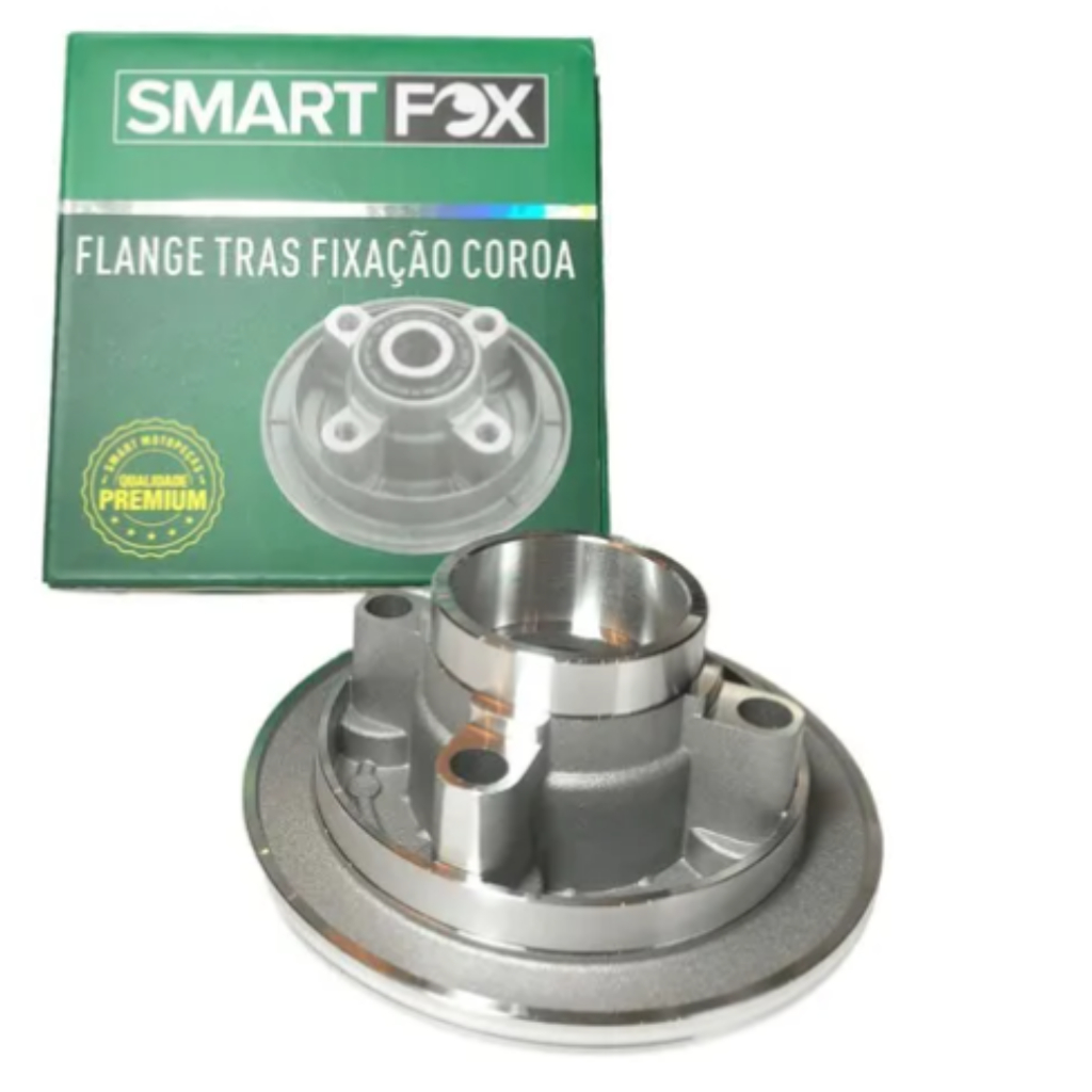 Flange Traseira Fixação Coroa Shineray Jet 50 Moto Todos Anos