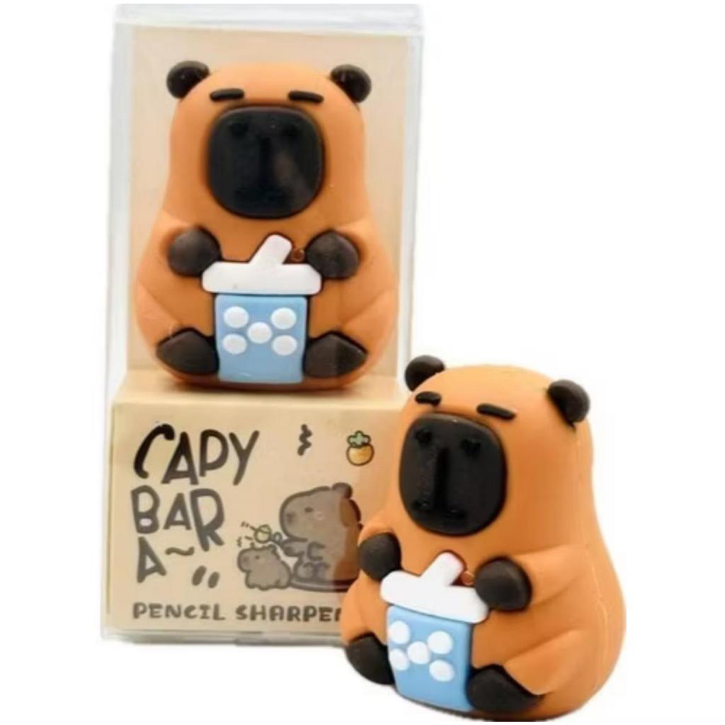 Apontador de lápis capivara - papelaria fofa em Oferta na Shopee