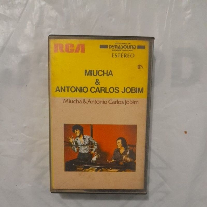 fita cassete miucha e Antônio Carlos Jobim tom
