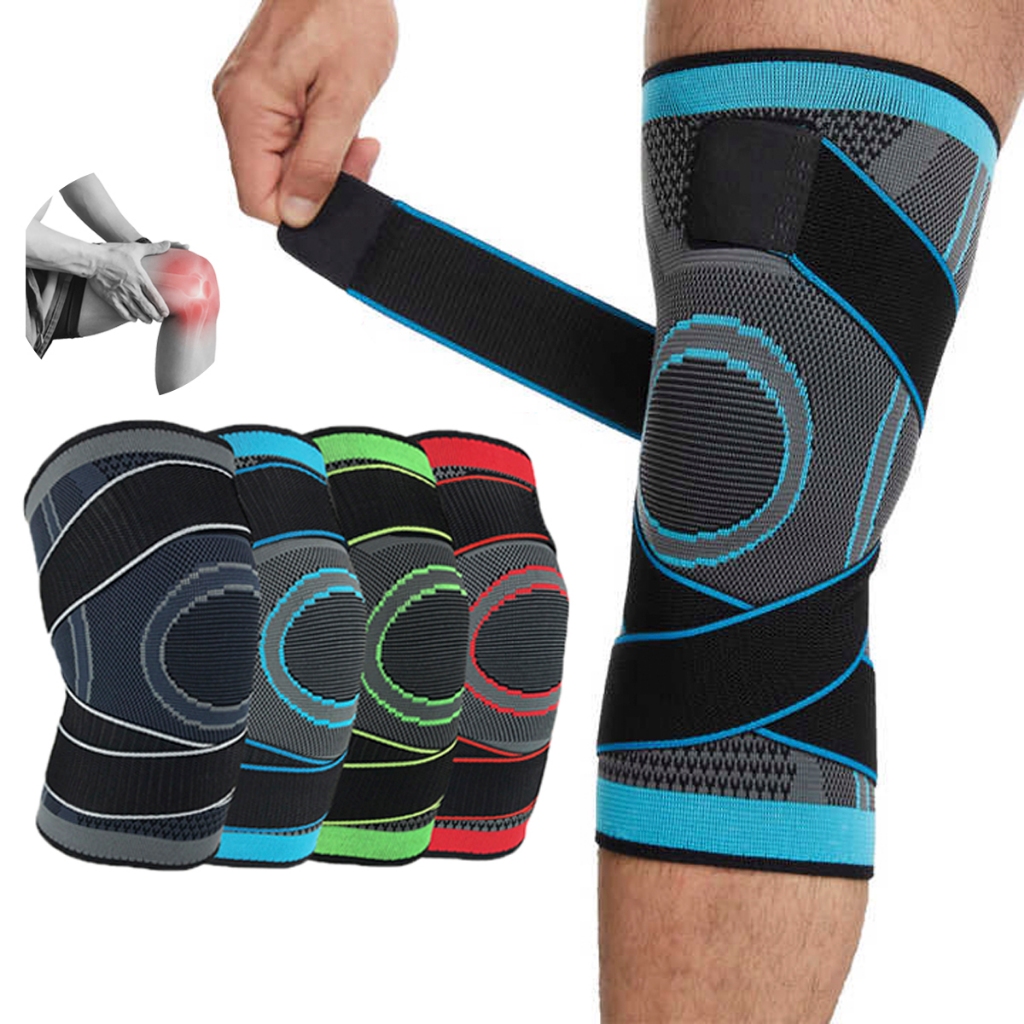 Joelheira de Compressão Tensor para Alívio de Dor no Joelho – Disponível em 1 ou 2 Unidades