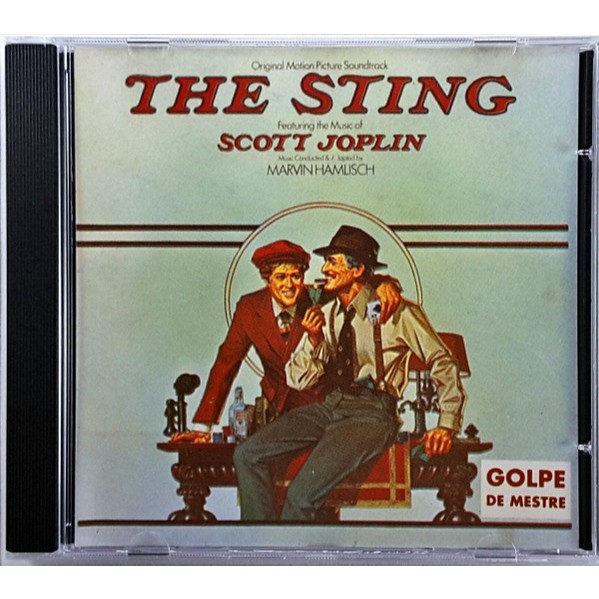2390 - Cd - Marvin Hamlisch – The Sting (Original Motion Picture Soundtrack) = Golpe de Mestre - 1993