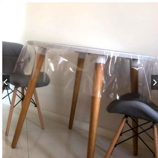 Toalhas de Mesa/Bistrô Plástico Redonda Transparente