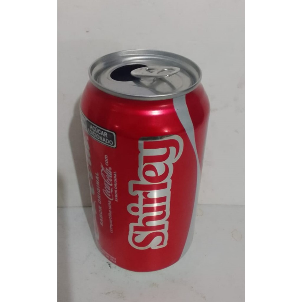 Lata Coca Cola Vazia Com Nome - Shirley