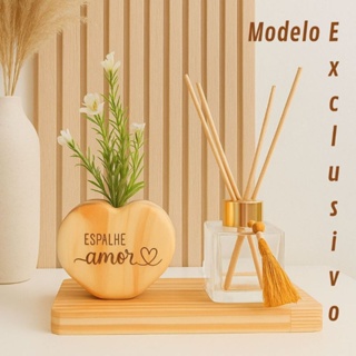 Kit Aromatizador Difusor de Ambiente Decoração Enfeite Sala Lavabo Escritório Flores Artificiais em Oferta na Shopee