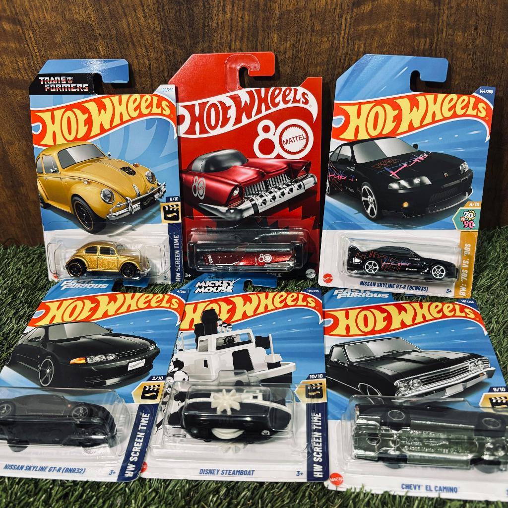 Carrinhos Hot Wheels 1:64 Original Mattel | Miniaturas Colecionáveis Metálicas | Modelos Raros