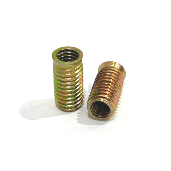 Bucha Rosca Postiça de 8 mm com passo de 1 x 6mm - 16mm comprimento Aço Zincado em Oferta na Shopee
