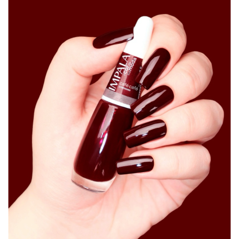 Esmalte Impala Café Café Cremoso 7,5ml em Oferta na Shopee