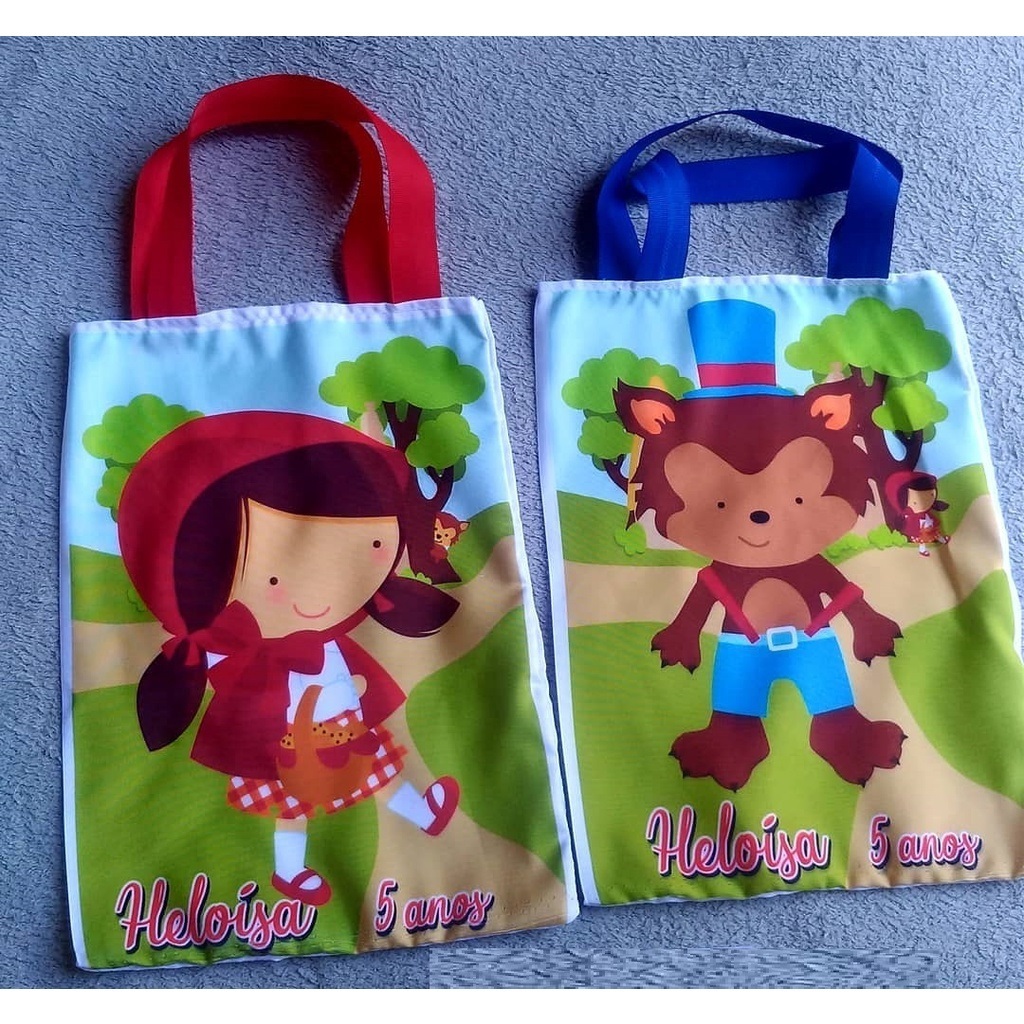 Sacolinha ecobag tamanho 20x30 3,00 unidade em Oferta na Shopee