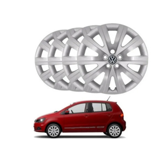 Jogo Calota Fox Aro 15 2004 2005 2006 2007 2008 2009 2010 2011 2012 2013 + Emblema em Oferta na Shopee